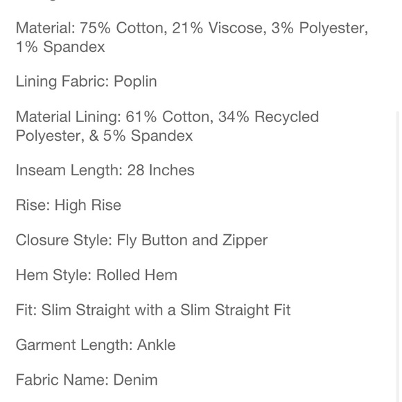 SHORT Universal Thread High-Rise Jeans - Picture 5 of 5